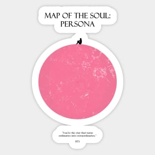 MAP OF THE SOUL : PERSONA Moon Dark Sticker